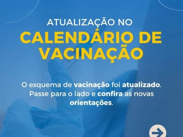 Atualização no calendário de vacinação infantil em Guaratinguetá