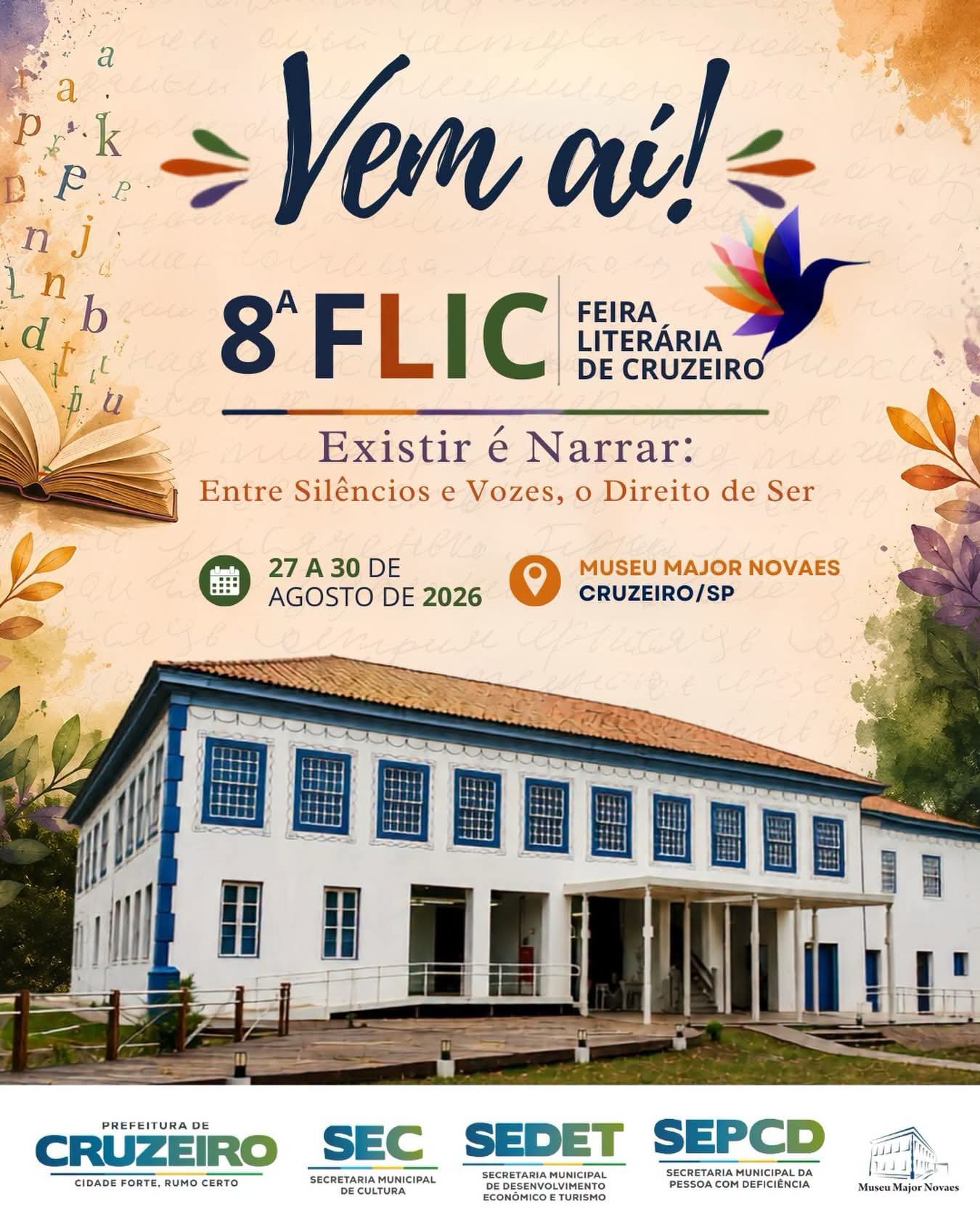 A FLIC 2026 está chegando