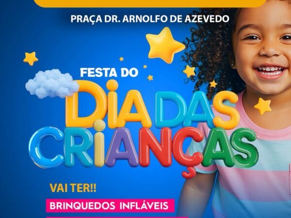 Dia das Crianças reúne diversas atrações para a criançada no dia 12 de outubro, em Lorena