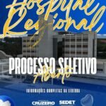 Hospital Regional de Cruzeiro abre processo seletivo para 22 cargos