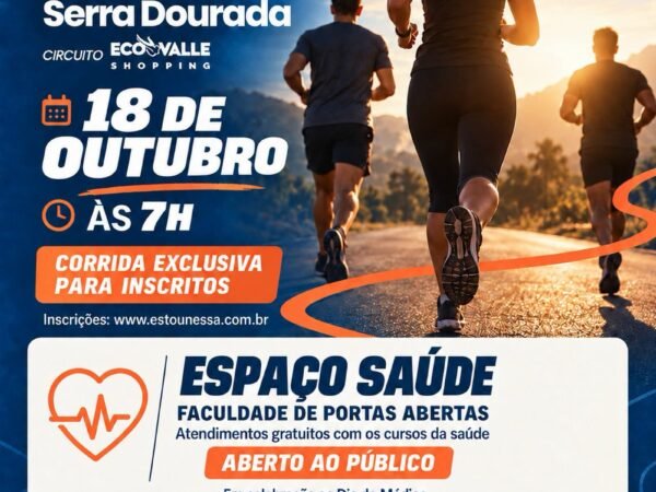 1ª RUN Faculdade Serra Dourada Lorena acontece no domingo (18)
