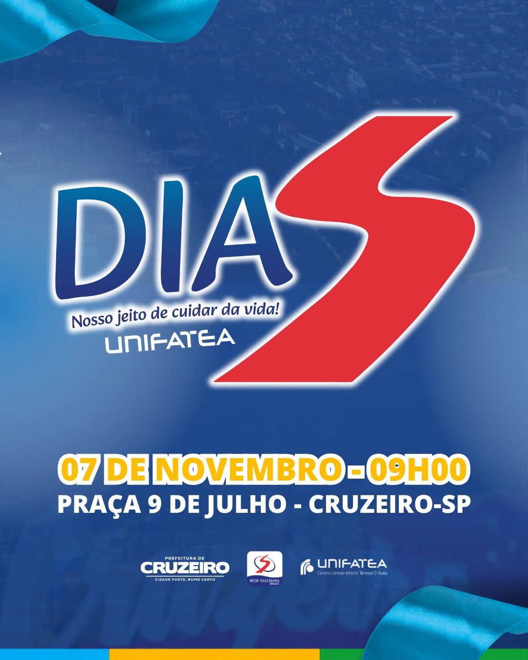 Cruzeiro recebe mais uma edição do Dia S