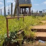 Mirante com imagem de Nossa Senhora Aparecida apresenta sinais de abandono